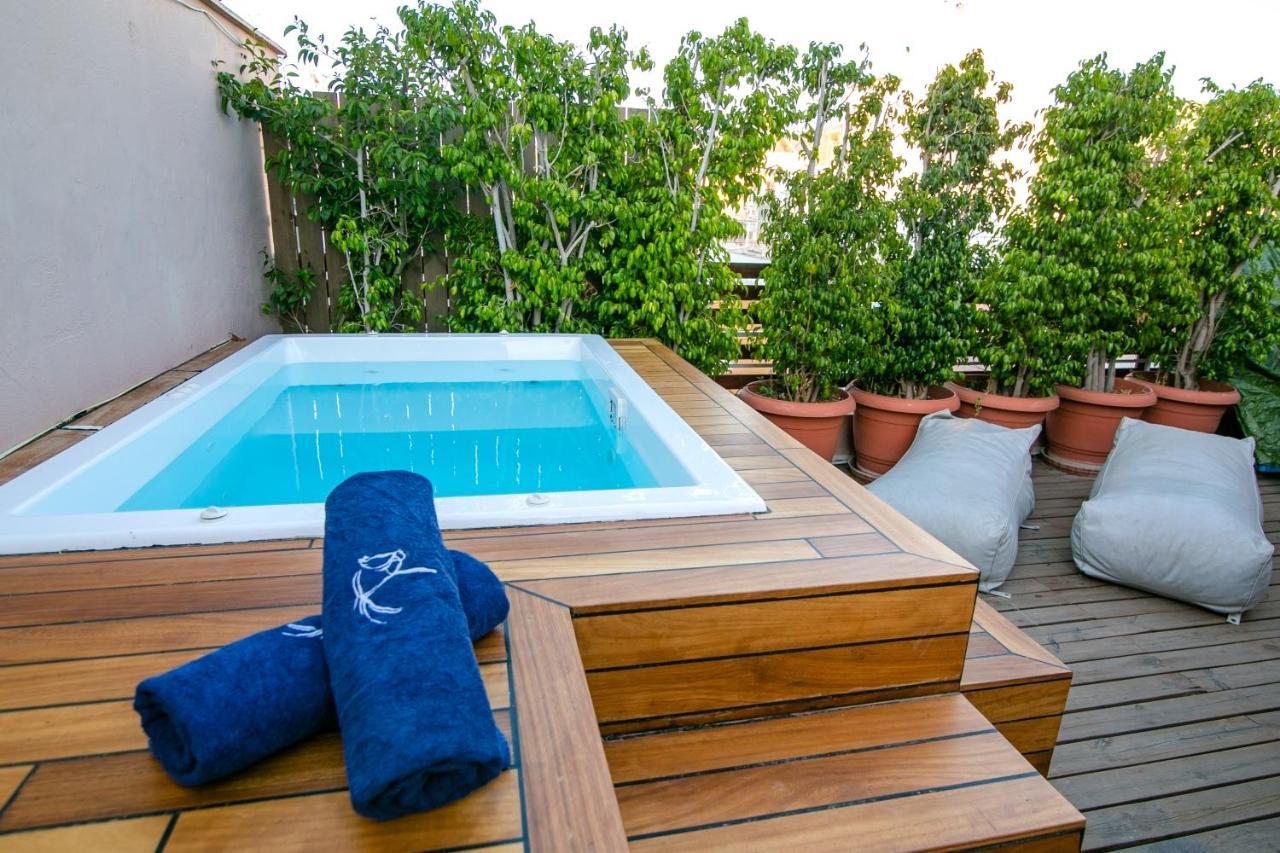 Beautiful Penthouse In Athens With Outside Jacuzzi Lejlighed Eksteriør billede